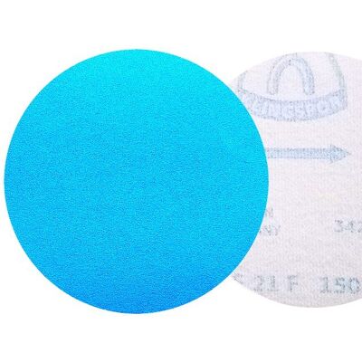 50x Krążki PS21 125mm P150 Papier ścierny na rzep KLINGSPOR 50x Krążki PS21 125mm P150 Papier ścierny na rzep KLINGSPOR