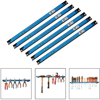 Botle 6 x Listwa magnetyczna na narzędzia 45 cm uchwyt magnes warsztat garaż mocna Botle 6 x Listwa magnetyczna na narzędzia 45 cm uchwyt magnes warsztat garaż mocna