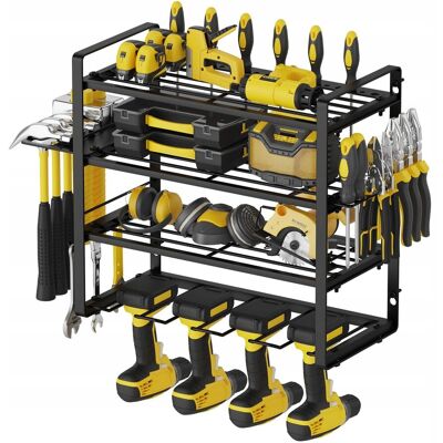 Inny producent ACORNFORT W-1701 Metalowy Regał Ścienny 4 Poziomy 40cm Organizer Inny producent ACORNFORT W-1701 Metalowy Regał Ścienny 4 Poziomy 40cm Organizer