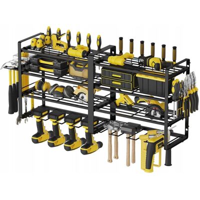 Inny producent ACORNFORT W-1702 Metal Wall Shelf 80cm 4-Level Tool Organizer Inny producent ACORNFORT W-1702 Metal Wall Shelf 80cm 4-Level Tool Organizer