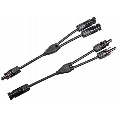 Inny producent Adapter rozgałęziacz MC4 Pomiar Mocy PV 1000V 2szt. Komplet do MPI Sonel Inny producent Adapter rozgałęziacz MC4 Pomiar Mocy PV 1000V 2szt. Komplet do MPI Sonel