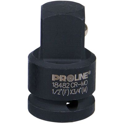Adapter udarowy Cr-Mo 3/4' gniazdo - 1/2' trzpień Proline Adapter udarowy Cr-Mo 3/4' gniazdo - 1/2' trzpień Proline