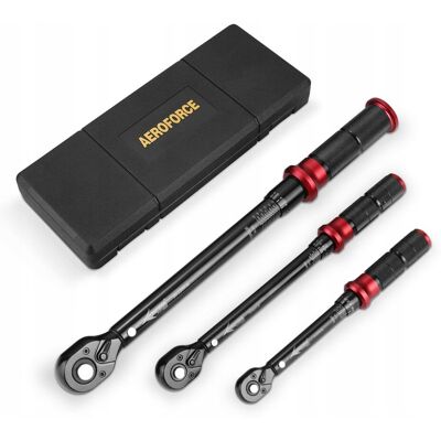 Inny producent AEROFORCE Zestaw Kluczy Dynamometrycznych 3 Sztuki Rower Auto Motocykl Inny producent AEROFORCE Zestaw Kluczy Dynamometrycznych 3 Sztuki Rower Auto Motocykl
