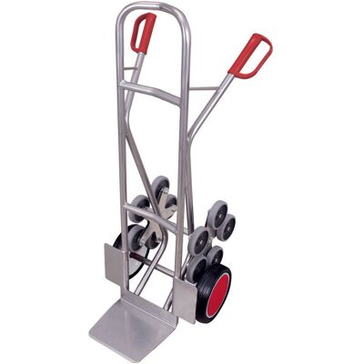 Inny producent Aluminiowa taczka do transportu po schodach, , dwa 5-ramiennie wieńce kół VARIOfit ap-1302 Inny producent Aluminiowa taczka do transportu po schodach, , dwa 5-ramiennie wieńce kół VARIOfit ap-1302