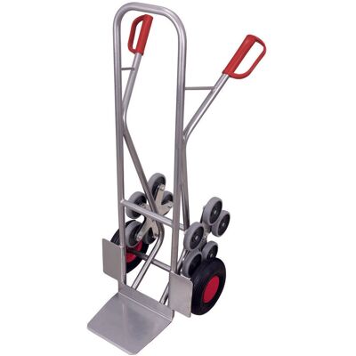 Inny producent Aluminiowa taczka do transportu po schodach, , dwa 5-ramiennie wieńce kół VARIOfit ap-710.207 Inny producent Aluminiowa taczka do transportu po schodach, , dwa 5-ramiennie wieńce kół VARIOfit ap-710.207