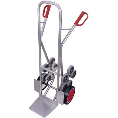 Inny producent Aluminiowa taczka do transportu po schodach, dwa 5-ramiennie wieńce kół VARIOfit ap-710.228 Inny producent Aluminiowa taczka do transportu po schodach, dwa 5-ramiennie wieńce kół VARIOfit ap-710.228
