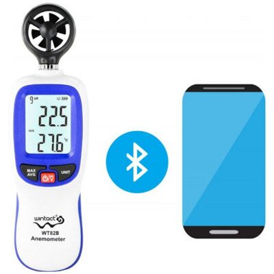 Benetech Anemometr wiatromierz WT82B Bluetooth Benetech Anemometr wiatromierz WT82B Bluetooth
