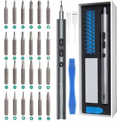 Inny producent ANKILO MINI WKRĘTAK ELEKTRYCZNY 28 W 1 ZESTAW PRECYZYJNY Z DIODAMI LED Inny producent ANKILO MINI WKRĘTAK ELEKTRYCZNY 28 W 1 ZESTAW PRECYZYJNY Z DIODAMI LED