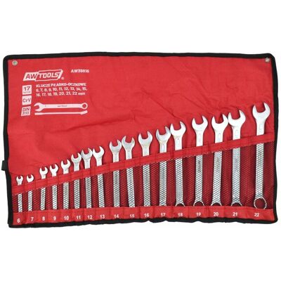 Awtools Aw39816 Zestaw Kluczy Ręcznych - Profesjonalny Awtools Aw39816 Zestaw Kluczy Ręcznych - Profesjonalny