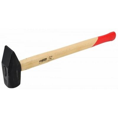 AWTOOLS Młotek Kowalski 3,0 Kg Trzonek Drewniany Black Line AWTOOLS Młotek Kowalski 3,0 Kg Trzonek Drewniany Black Line