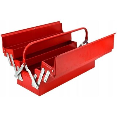 AWTOOLS SKRZYNKA NARZĘDZIOWA METALOWA 5cz. 430x215x215mm AWTOOLS SKRZYNKA NARZĘDZIOWA METALOWA 5cz. 430x215x215mm