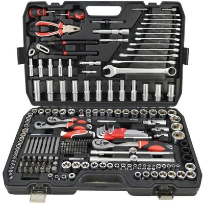 AWTOOLS Zestaw Kluczy 1/2'/3/8'/1/4' 255 elementów AW39225 Black Line AWTOOLS Zestaw Kluczy 1/2'/3/8'/1/4' 255 elementów AW39225 Black Line