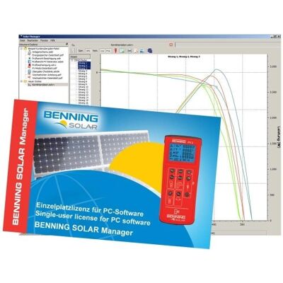 Oprogramowanie Benning Solar Manager - Raporty inspekcji PV dla jednego użytkownika Oprogramowanie Benning Solar Manager - Raporty inspekcji PV dla jednego użytkownika