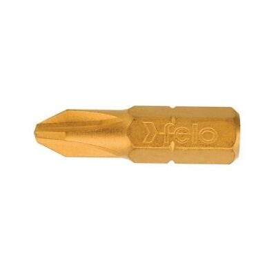 Bit Krzyżowy Ph 2 Felo - 25 Mm / Tin Bit Krzyżowy Ph 2 Felo - 25 Mm / Tin