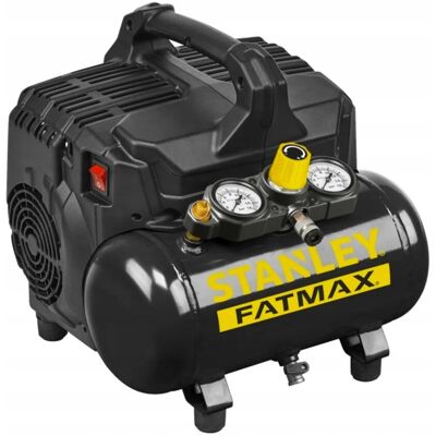Cichy Kompresor STANLEY FATMAX Silent 8 bar DST 101/8/6 105 l/min 1kM 750W Cichy Kompresor STANLEY FATMAX Silent 8 bar DST 101/8/6 105 l/min 1kM 750W