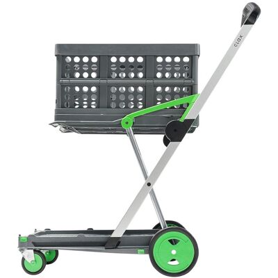 Claxon Clax Wózek Transportowy Składany 2 Poziomy Szary 46L Claxon Clax Wózek Transportowy Składany 2 Poziomy Szary 46L
