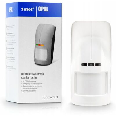 CZUJKA DUALNA MIKROFALA + PIR OPAL-PLUS-GY SATEL CZUJKA DUALNA MIKROFALA + PIR OPAL-PLUS-GY SATEL