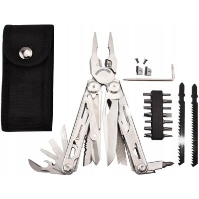 Inny producent DAICAMPING DL30 NARZĘDZIE WIELOFUNKCYJNE MULTITOOL ZESTAW + ETUI Inny producent DAICAMPING DL30 NARZĘDZIE WIELOFUNKCYJNE MULTITOOL ZESTAW + ETUI
