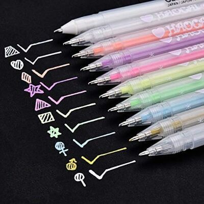 Inny producent Dealkits Neon 10-Częściowy Zestaw Pisaków Żelowych, Markery Kredowe, Markery Tekstylne, 0,8 Mm, Cienka Końcówka, Świecące Kolory, Do Czarnego Papier.. Inny producent Dealkits Neon 10-Częściowy Zestaw Pisaków Żelowych, Markery Kredowe, Markery Tekstylne, 0,8 Mm, Cienka Końcówka, Świecące Kolory, Do Czarnego Papier..