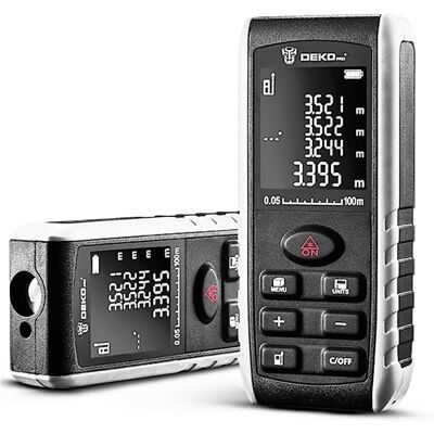 Deko LRE521-50M Dalmierz Laserowy 50m Kątomierz Cyfrowy Miernik Poziomica Laserowa Deko LRE521-50M Dalmierz Laserowy 50m Kątomierz Cyfrowy Miernik Poziomica Laserowa