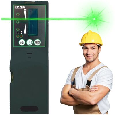 Detektor Laserowy PRO DWL-02G Czujnik Wiązki Zielonej Lasera + Uchwyt Detektor Laserowy PRO DWL-02G Czujnik Wiązki Zielonej Lasera + Uchwyt