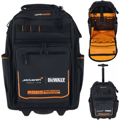 Dewalt Mclaren Plecak Pro z Kółkami i Uchwytem 43 Kieszenie Dwst60101-9 Dewalt Mclaren Plecak Pro z Kółkami i Uchwytem 43 Kieszenie Dwst60101-9