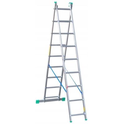 Drabina 2-elem 4,21m 2x9 DRABEX Drabina 2-elem 4,21m 2x9 DRABEX