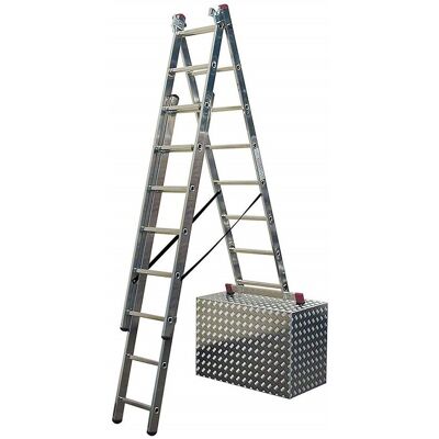 KRAUSE CORDA Wielofunkcyjna drabina 450cm - Drabina KRAUSE CORDA Wielofunkcyjna drabina 450cm - Drabina