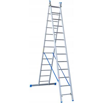 Drabina Aluminiowa 3-Elementowa 4,20M Drabex Drabina Aluminiowa 3-Elementowa 4,20M Drabex