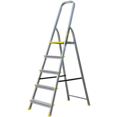 Drabina Aluminiowa 5-Stopniowa 120Kg Domowa Bs-Da5 Bayersystem Drabina Aluminiowa 5-Stopniowa 120Kg Domowa Bs-Da5 Bayersystem