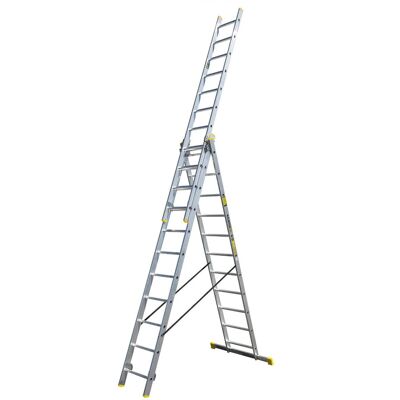METALKAS Drabina aluminiowa Bayersystem BS-DW 3x11 METALKAS Drabina aluminiowa Bayersystem BS-DW 3x11