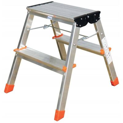 Krause Drabina aluminiowa dwustronna składana treppy 2x2 Krause Drabina aluminiowa dwustronna składana treppy 2x2