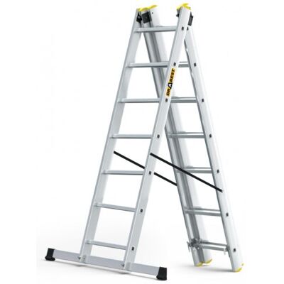Drabest Aluminium Drabest PRO - 7 stopni - Max 150kg - Profesjonalne Drabest Aluminium Drabest PRO - 7 stopni - Max 150kg - Profesjonalne