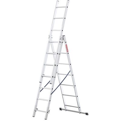 Drabest Drabina Aluminiowa Wielofunkcyjna 3X7 Stopni 150Kg Baulich Drabest Drabina Aluminiowa Wielofunkcyjna 3X7 Stopni 150Kg Baulich