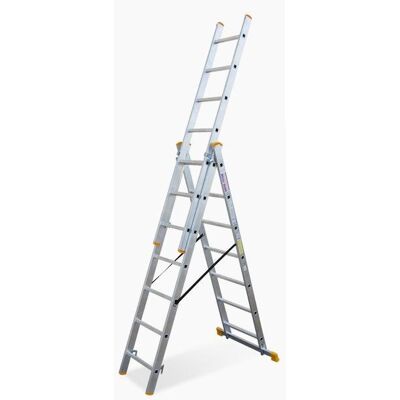 Drabina BAYERSYSTEM, 3x11 stopni Drabina BAYERSYSTEM, 3x11 stopni