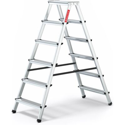 Drabina domowa dwustronna 6 stopni 120kg BAULICH Drabina domowa dwustronna 6 stopni 120kg BAULICH