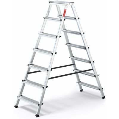 Drabina domowa dwustronna 7 stopni 120kg BAULICH Drabina domowa dwustronna 7 stopni 120kg BAULICH