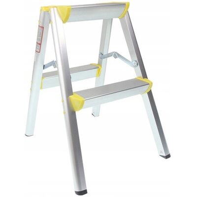 inna (Inny) Drabina drabinka aluminiowa 2x2 stopnie dwustronna 150kg inna (Inny) Drabina drabinka aluminiowa 2x2 stopnie dwustronna 150kg