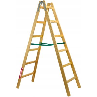 Inny producent DRABINA DREWNIANA MALARSKA ROZSTAWNA 2x6 SZCZEBLI DWUSTRONNA 150kg ABIKO Inny producent DRABINA DREWNIANA MALARSKA ROZSTAWNA 2x6 SZCZEBLI DWUSTRONNA 150kg ABIKO