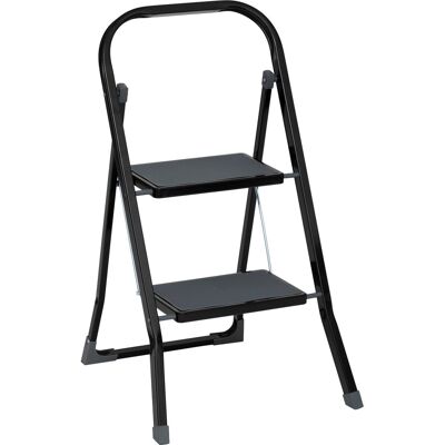 JJA SAS Drabina metalowa 2 stopniowa, 55 x 81 cm JJA SAS Drabina metalowa 2 stopniowa, 55 x 81 cm