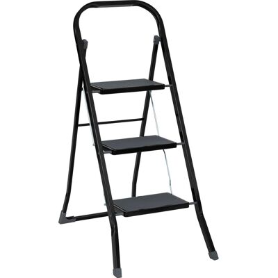 JJA SAS Drabina metalowa 3 stopniowa, 73,5 x 105,3 cm JJA SAS Drabina metalowa 3 stopniowa, 73,5 x 105,3 cm