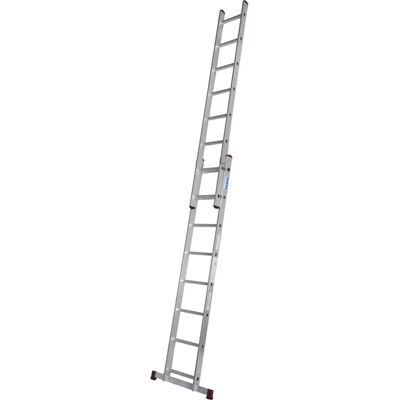 Granit Drabina z aluminium, 2-częściowa 150 kg 2x8 32089 Granit Drabina z aluminium, 2-częściowa 150 kg 2x8 32089