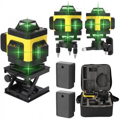 Extralink Poziomica laserowa krzyżowa płaszczyznowa laser 4D Extralink Poziomica laserowa krzyżowa płaszczyznowa laser 4D