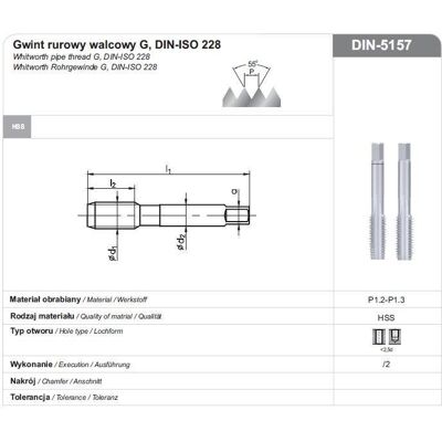 fanar gwintownik g 3/8' ngra/2 fanar gwintownik g 3/8' ngra/2