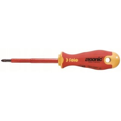Inny producent FELO Wkrętak krzyżowy PZ3 1000V Ergonic 400 VDE Inny producent FELO Wkrętak krzyżowy PZ3 1000V Ergonic 400 VDE