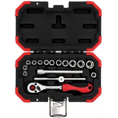 Inny producent GEDORE Red Zestaw Kluczy Nasadowych 16 Elementów Z Grzechotką 1/4 Cala Inny producent GEDORE Red Zestaw Kluczy Nasadowych 16 Elementów Z Grzechotką 1/4 Cala