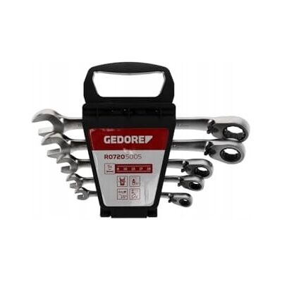 Inny producent GEDORE Red Zestaw Kluczy Płasko-Oczkowych 5 Sztuk 8-19 mm Przełączalne Inny producent GEDORE Red Zestaw Kluczy Płasko-Oczkowych 5 Sztuk 8-19 mm Przełączalne