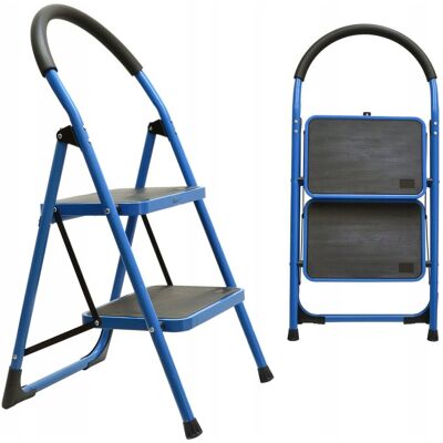Geko Drabina Drabinka 2-Stopniowa Składana Do 150Kg Antypoślizgowa 47Cm Geko Drabina Drabinka 2-Stopniowa Składana Do 150Kg Antypoślizgowa 47Cm