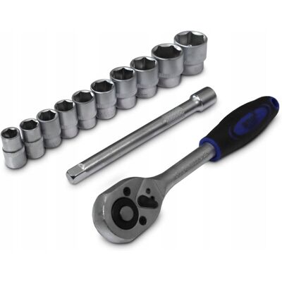 BITUXX GRZECHOTKA 3/8' + PRZEDŁUŻKA 150MM + 10 NASADEK SZEŚCIOKĄTNYCH BITUXX GRZECHOTKA 3/8' + PRZEDŁUŻKA 150MM + 10 NASADEK SZEŚCIOKĄTNYCH