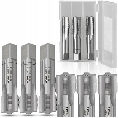 Horn Gwintownik M22 Hss Gwint M22X1.00 Mm Komplet 3Szt Horn Gwintownik M22 Hss Gwint M22X1.00 Mm Komplet 3Szt